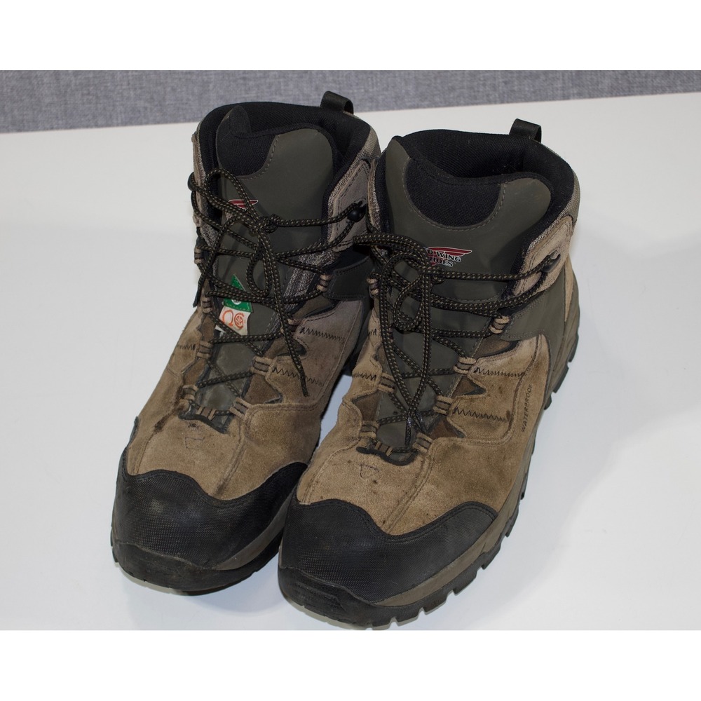 Red Wing Work Boots 3561 Mens Size 13 D Brown Waterproof Safety Toe EH PR SR